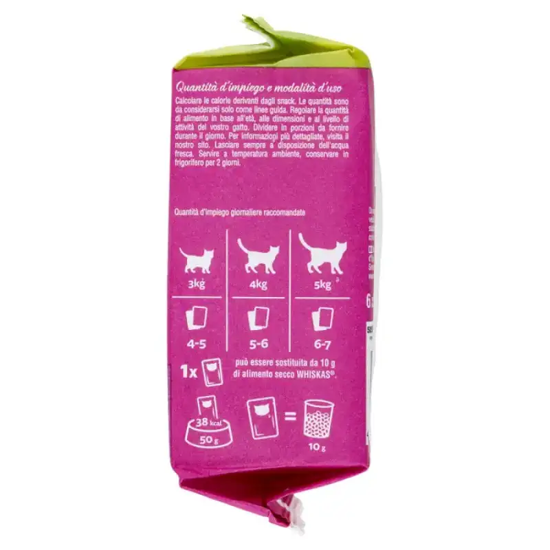 Whiskas Pranzuri cu Peste Gr 50X6 Bax 12 buc.